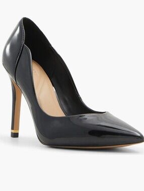 Ted Baker Black Patent Camille Pump